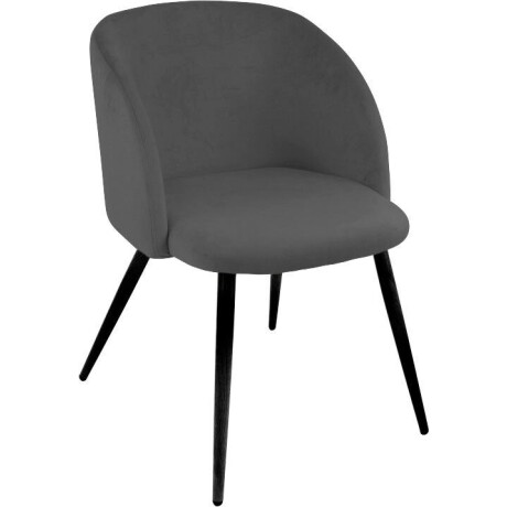 Paroli Stoel met armleuningen Dali (set van 2 of 4), met velours-overtrek en in 2 framekleuren (set) afbeelding2 - 1