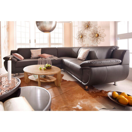 TRENDMANUFAKTUR Hoekbank Rondo optioneel met slaapfunctie, 267x247 cm (BxD), brede armleuningen afbeelding2 - 1