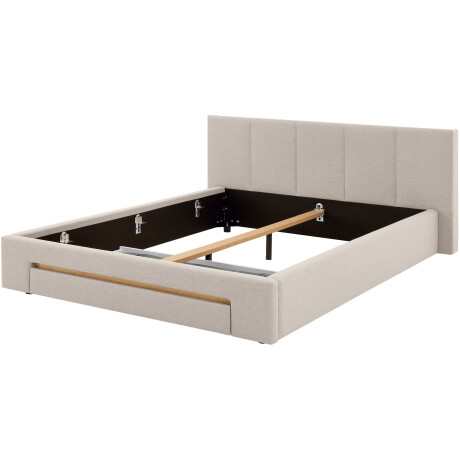INOSIGN Gestoffeerd bed CiTY/GiRON, bedframe met bedlade, gestoffeerd opbergbed met hondenbed of opberglade, bekleding van corduroy of linnenlook afbeelding2 - 1