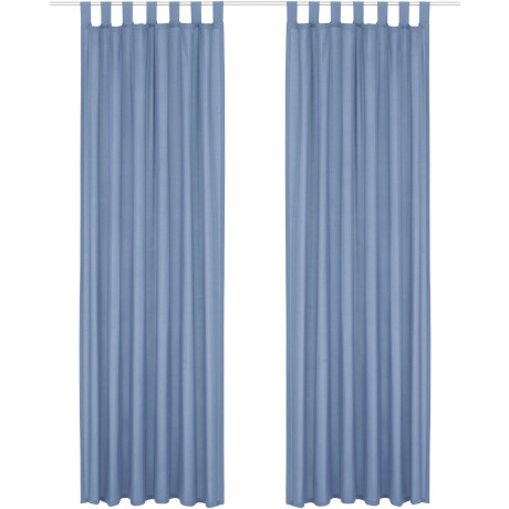 Home affaire Gordijn Parry set van 2, ondoorzichtig, monochroom, basic (2 stuks) afbeelding2 - 1