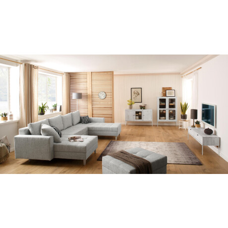 Home affaire Dressoir Freya Commode met 2 houten deuren, van massief hout, breedte 130 cm afbeelding2 - 1