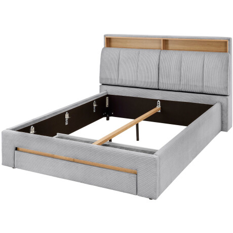 INOSIGN Gestoffeerd bed CiTY/GiRON,, gepolsterd opbergbed, met LED-verlichting Bedkisten met hondenbed of als opbergruimte, opklapbare hoofdeinden afbeelding2 - 1