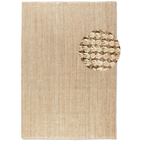 HANSE Home Vloerkleed Jaipur jute tapijt, als loper en rond 100% natuurlijke vezel, duurzaam, woonkamer, eetkamer, slaapkamer, grs afbeelding2 - 1