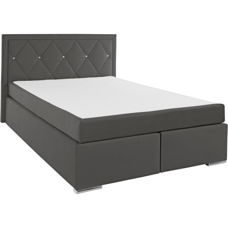 Leonique Boxspring Alfie, bestseller, optioneel met bedlade met strassteentjes in het hoofdbord, h2, h3 en h4 ter keuze afbeelding2 - 1