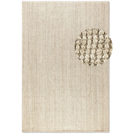 HANSE Home Vloerkleed Jaipur jute tapijt, als loper en rond 100% natuurlijke vezel, duurzaam, woonkamer, eetkamer, slaapkamer, grs afbeelding2 - 1