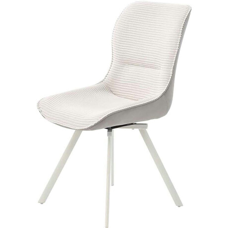 Jockenhöfer Gruppe Stoel met 4 poten Mellum Inclusief draaifunctie (360° draaibaar), bekledingsstof cord (set, 2 stuks) afbeelding2 - 1