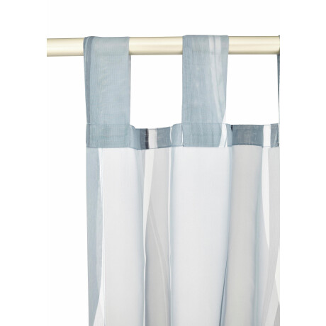 my home Gordijn Dimona set van 2, voile, polyester, golven (2 stuks) afbeelding2 - 1