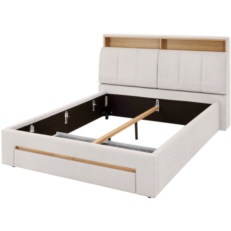 INOSIGN Gestoffeerd bed CiTY/GiRON,, gepolsterd opbergbed, met LED-verlichting Bedkisten met hondenbed of als opbergruimte, opklapbare hoofdeinden afbeelding2 - 1