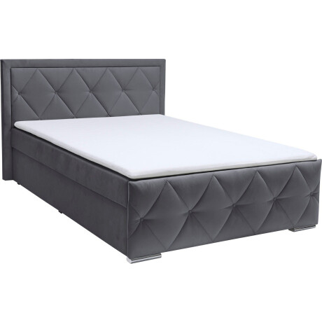 Leonique Boxspring Alfie, bestseller! Inclusief bedlade & topper Optioneel met knoopstiksels of strassstenen, H2, H3 en H4 verkrijgbaar afbeelding2 - 1