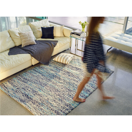 TOM TAILOR HOME Wollen kleed Diamond zuivere wol, platweefsel, met de hand geknoopt afbeelding2 - 1