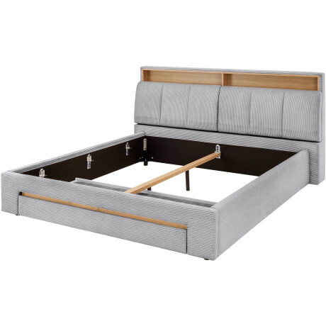 INOSIGN Gestoffeerd bed CiTY/GiRON,, gepolsterd opbergbed, met LED-verlichting Bedkisten met hondenbed of als opbergruimte, opklapbare hoofdeinden afbeelding2 - 1