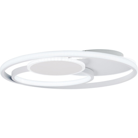 Brilliant Leuchten Led-plafondlamp Runda Ø 50 cm, 5200 lm, 3000-6500 K, dimbaar, CCT, afstandsbediening, metaal (1 stuk) afbeelding2 - 1