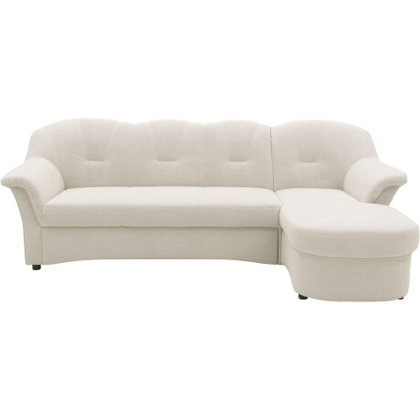 DOMO collection Hoekbank Flores slaapbank, B/D/H: 233/142/86 cm, L-vorm naar keuze met slaapfunctie, naar keuze met binnenvering, ook in leer afbeelding2 - 1