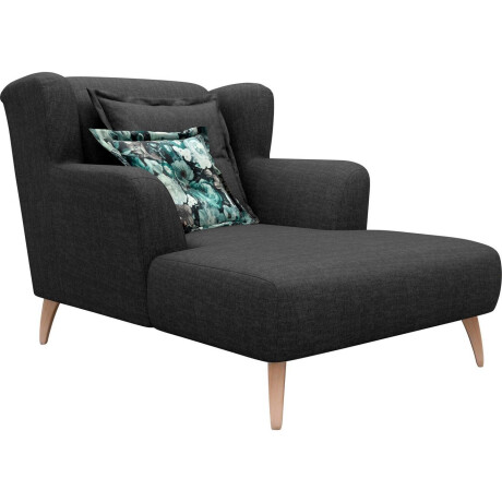 Home affaire Loveseat Baggio met houten voetjes afbeelding2 - 1