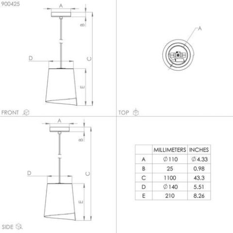 EGLO Hanglamp Bolivia Hanglamp in zwart van staal - excl. E27 - 40W (1 stuk) afbeelding2 - 1