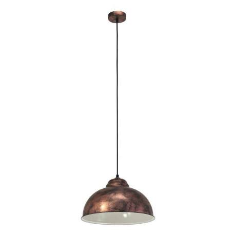 EGLO Hanglamp TRURO 2 Eetkamerlamp, eettafel hanglamp, metaal in roestlook, E27 fitting (1 stuk) afbeelding2 - 1