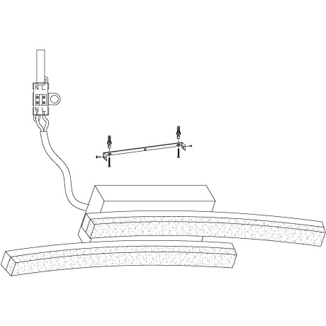 EGLO Led-wandlamp PERTINI afbeelding2 - 1