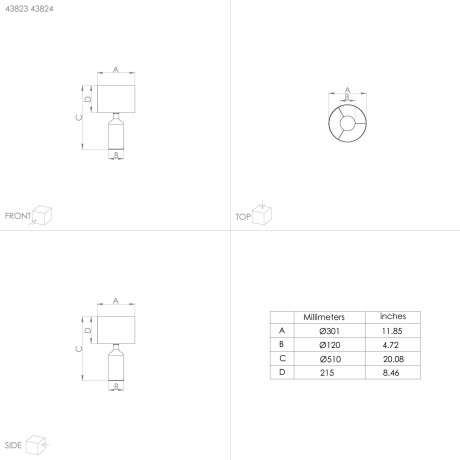 EGLO Tafellamp VINOZA Tafel lamp in wit van keramiek - excl. E27 - 1X40W (1 stuk) afbeelding2 - 1