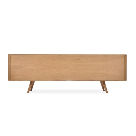 Ena sideboard houten dressoir naturel - 180 cm afbeelding2 - 1