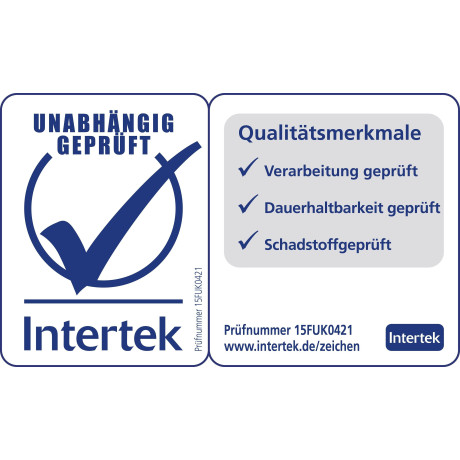 f.a.n. Frankenstolz Koudschuimmatras Punktoflex de Luxe KS, matras in 90x200 cm, 140x200 cm 7-zone luxe koudschuim matras, greenfirst anti-mijt stof hoogte 22 cm afbeelding2 - 1