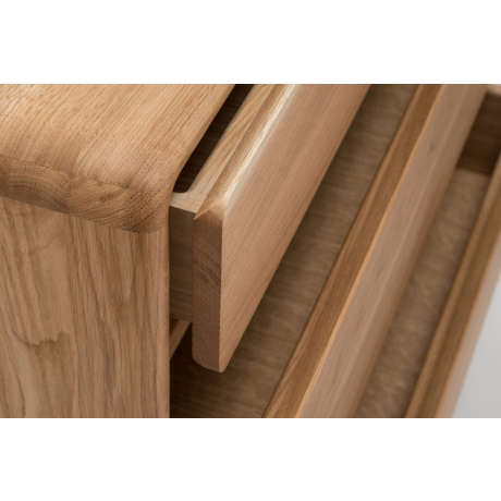 Fawn drawer houten ladekast naturel - 90 x 90 cm afbeelding2 - 1