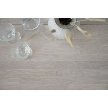 Filippa verlengbare houten eettafel whitewash - 120 x 80 cm afbeelding2 - 1