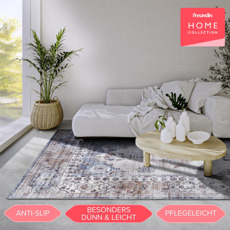 freundin Home Collection Vloerkleed Meridiem Kortpolig, antislip, oriënt, vintage, klassiek, woonkamer, gang afbeelding2 - 1