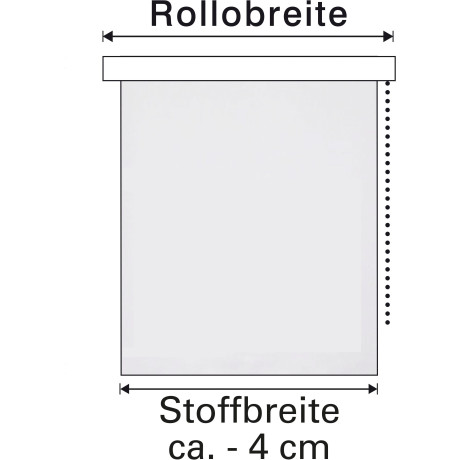 GARDINIA Rolgordijn met zijbediening Uni-rolgordijn - thermo energiebesparend (1 stuk) afbeelding2 - 1