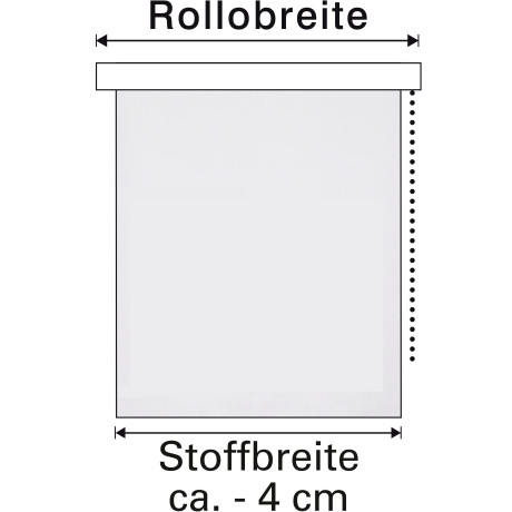 GARDINIA Rolgordijn met zijbediening Uni-rolgordijn verduistering (1 stuk) afbeelding2 - 1