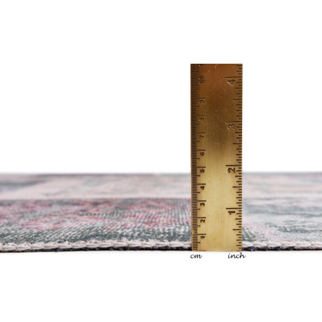 Gino Falcone Vloerkleed Adara GF 094 Platweefsel, patchwork-vintage-design, wasbaar afbeelding2 - 1