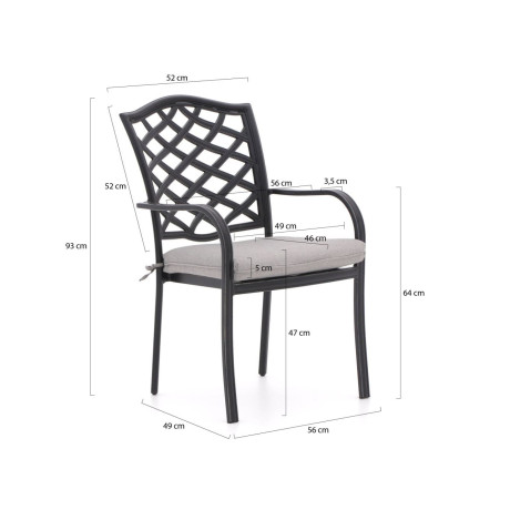 Hartman Berkeley/Provence ø150cm dining tuinset 6-delig - Laagste prijsgarantie! afbeelding2 - 1