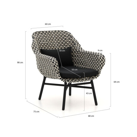 Hartman Delphine lounge tuinstoel - Laagste prijsgarantie! afbeelding2 - 1