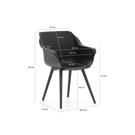 Hartman Sophie Studio dining tuinstoel - Laagste prijsgarantie! afbeelding2 - 1