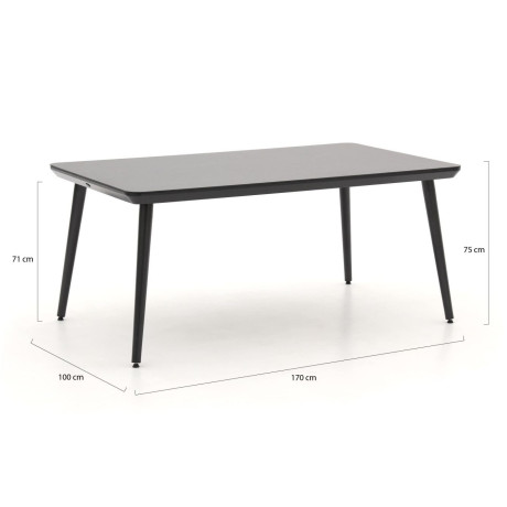 Hartman Sophie Studio dining tuintafel 170x100cm - Laagste prijsgarantie! afbeelding2 - 1