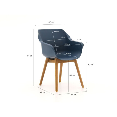 Hartman Sophie Studio/Santa Severina ø150cm dining tuinset 6-delig - Laagste prijsgarantie! afbeelding2 - 1