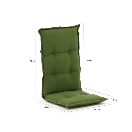 Hartman tuinkussen hoge rug 123x50cm - Laagste prijsgarantie! afbeelding2 - 1