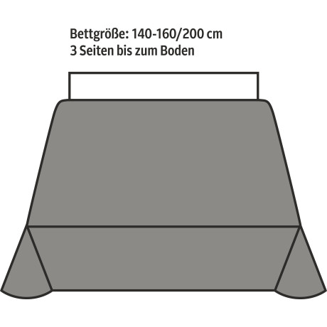 Home affaire Sprei Toscana Sprei in verschillende afmetingen, voor kinderen en volwassenen afbeelding2 - 1