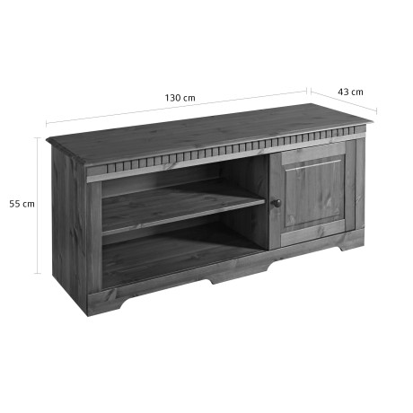 Home affaire Tv-meubel Commode, breedte 130 cm, belastbaarheid tot 75 kg afbeelding2 - 1