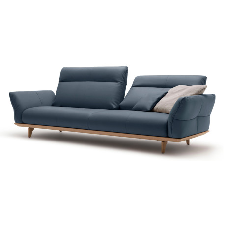 Hülsta Sofa 4-zitsbank Hs.460 Onderstel in eiken, poten in natuurlijk eiken, breedte 248 cm afbeelding2 - 1