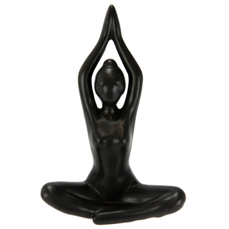 I.GE.A. Decoratief figuur Yogavrouw 2-delig set, yogafiguur, yogabeeld afbeelding2 - 1