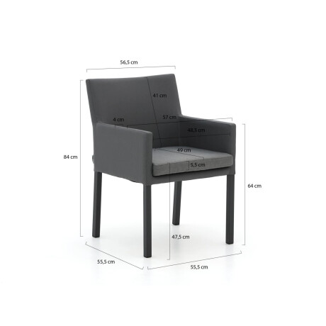 Il Tempo Lento/Menzano 220cm dining tuinset 7-delig - Laagste prijsgarantie! afbeelding2 - 1