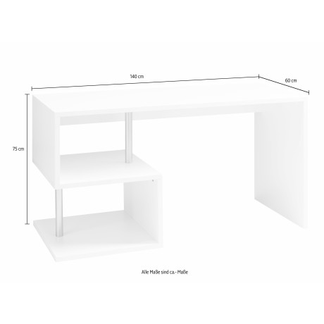 INOSIGN Bureau Eet Breedte 140 cm afbeelding2 - 1