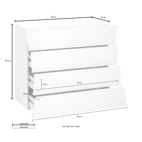 INOSIGN Kast Arco Breedte 90-130 cm afbeelding2 - 1