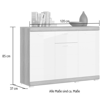 INOSIGN Kast Siena Breedte 120 cm afbeelding2 - 1