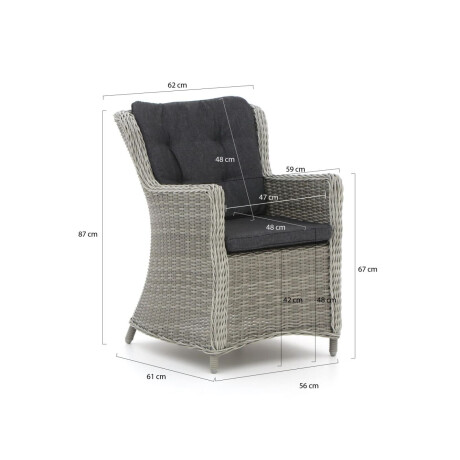 Intenso Milano/ROUGH-X 320cm dining tuinset 9-delig - Laagste prijsgarantie! afbeelding2 - 1