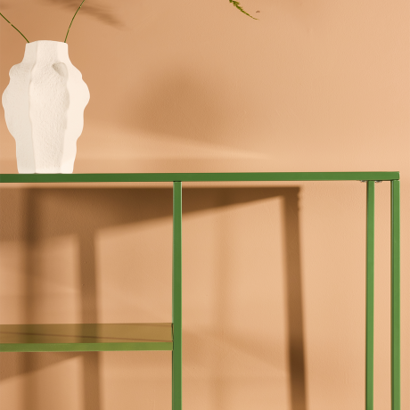 Jaxx metalen boekenkast groen - 80 x 80 cm afbeelding2 - 1