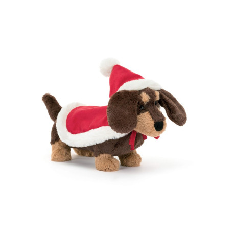 Jellycat Winter Warmer Otto Sausage Dog afbeelding2 - 1