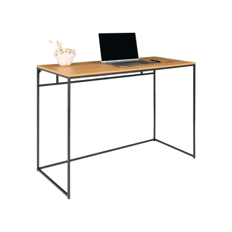 Karen metalen bureau naturel - 100 x 45 cm afbeelding2 - 1