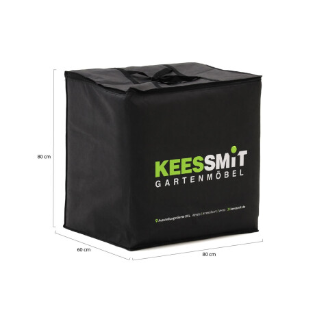Kees Smit Kussentas voor tuinkussens 80x80x60cm - DE - Laagste prijsgarantie! afbeelding2 - 1