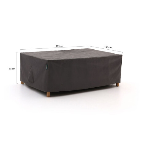 Kees Smit Tuinmeubelhoes diningset 185x150x85cm - Laagste prijsgarantie! afbeelding2 - 1